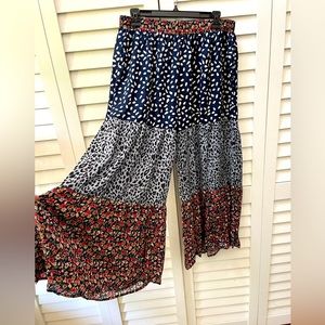 Umgee USA Large Wide Leg Pant